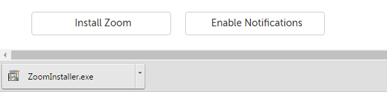 ZoomInstaller.exe complete
